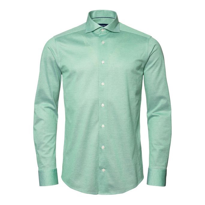 Men's Shirt: Casual Knit Piqué fra Eton