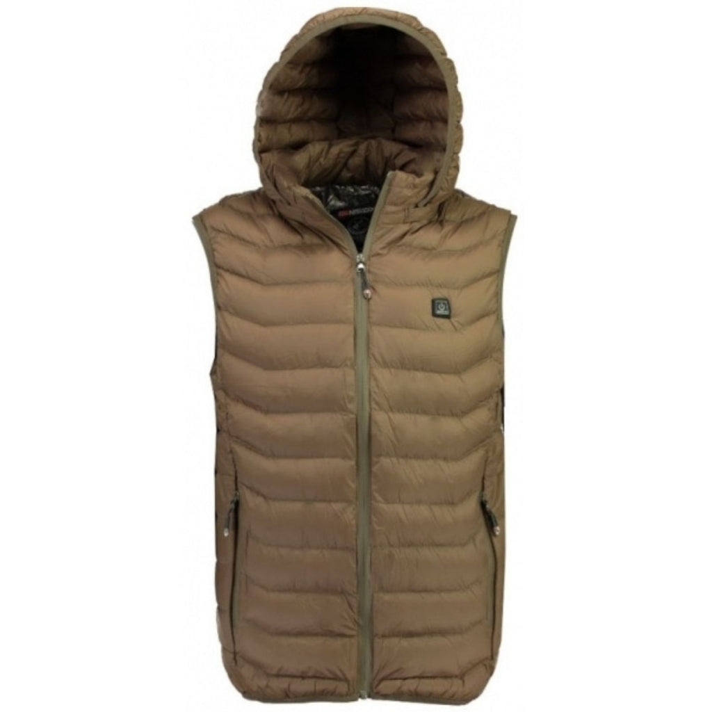 Vest Herre Warm Up Vest Men   Khaki fra Geographical Norway