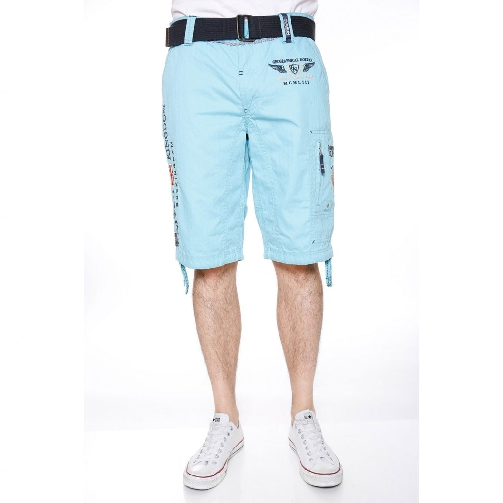 Børne Shorts Pastrami i Turkis fra Geographical Norway