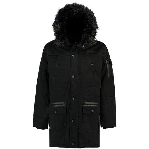 Herre Vinterjakke Arissa   Black fra Geographical Norway