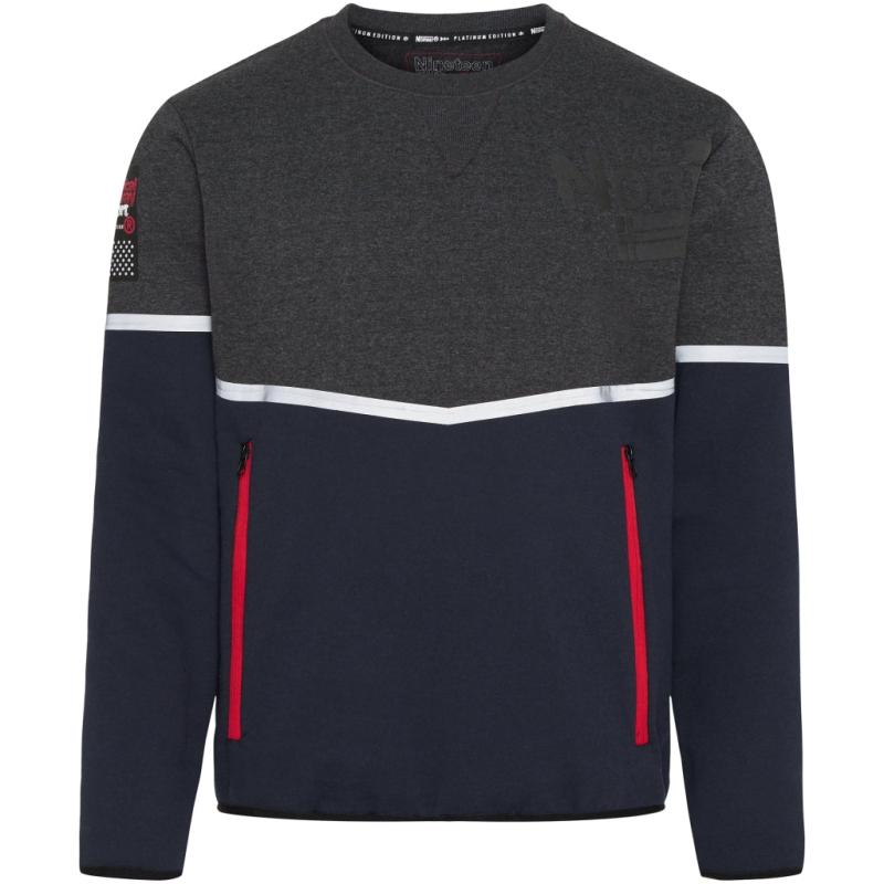 Sweatshirt Fanas Navy   Navy fra Geographical Norway