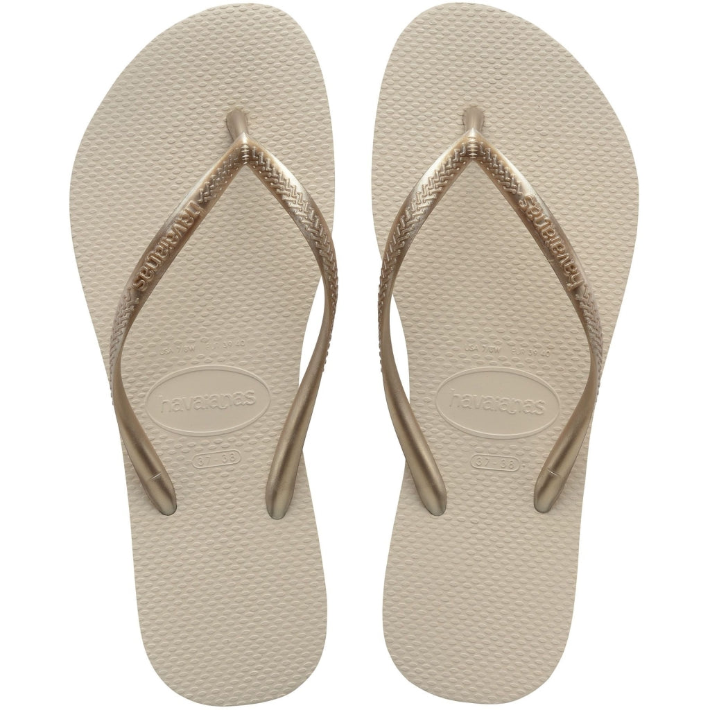 Slippers Slim 4000030   Beige0121 fra Havaianas