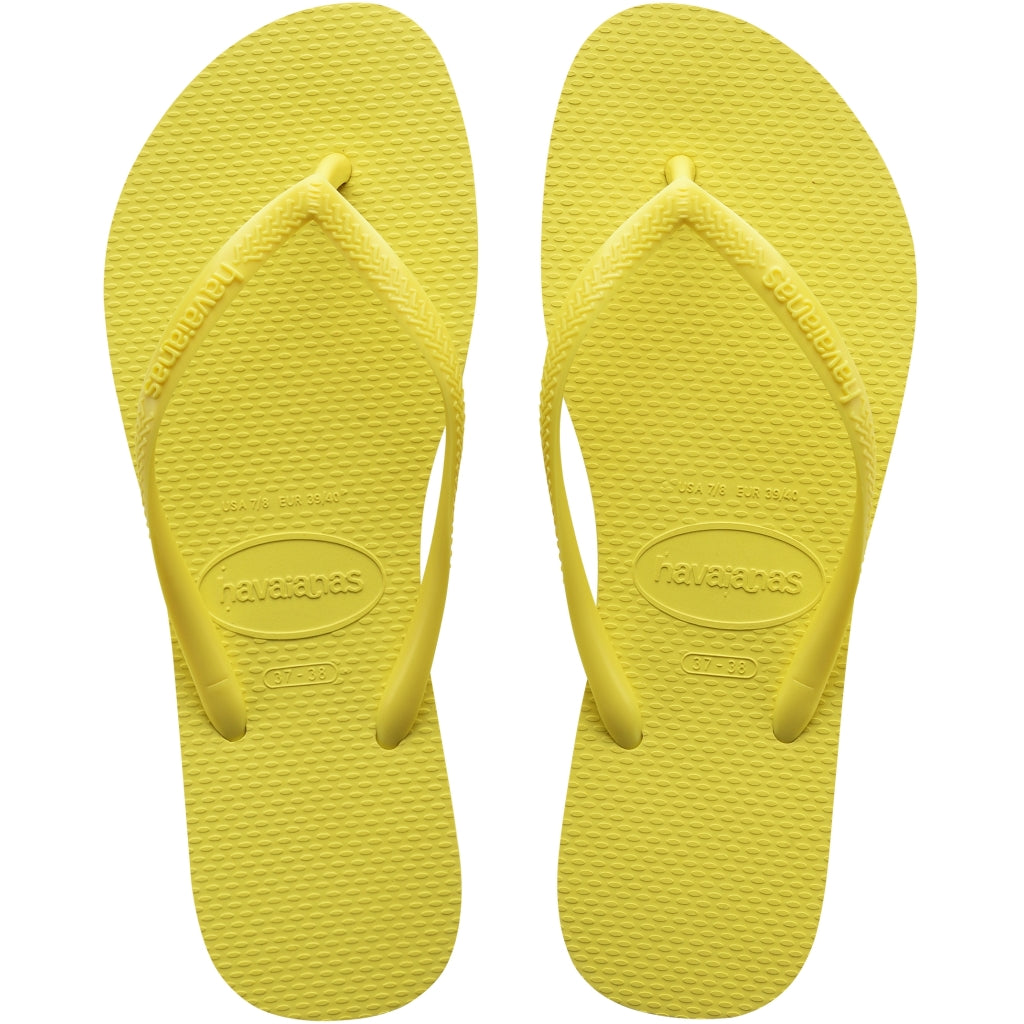 Slippers Slim 4000030   Pixel Yellow fra Havaianas