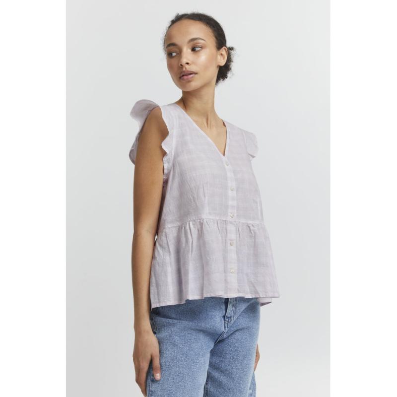 Dame Bluse Ihgry   Lavender Fog fra Ichi