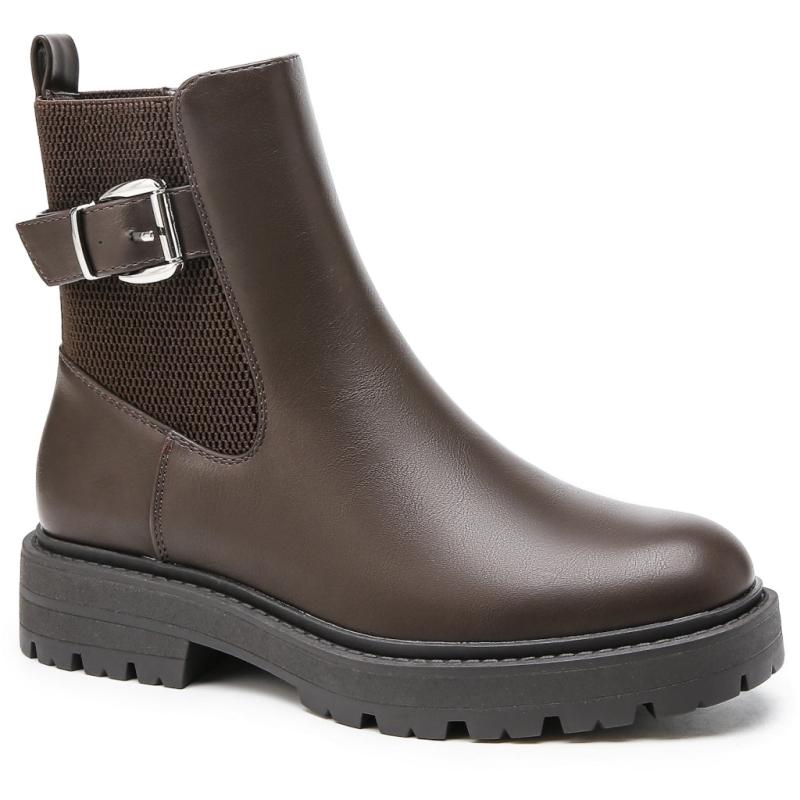 Junna Dame Støvler 9161   Brown fra Shoes