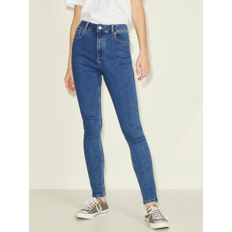 Dame Skinny Jeans Jxvienna - Mellemblå Udsalg