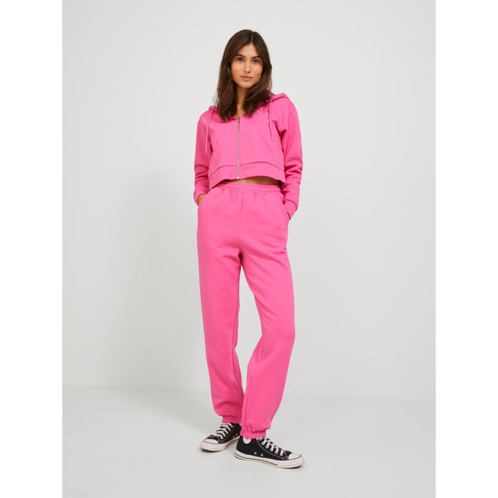 Dame Sweatpants Jxabbie   Carmine Rose Magenta   Logo fra Jjxx