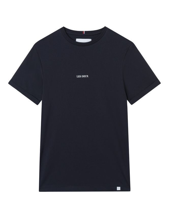 Les Deux Lens T-Shirt med Unikke Detaljer
