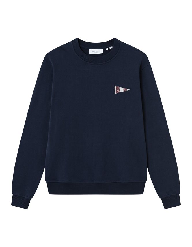 Flag Sweatshirt fra Les Deux - Komfortabel og Casual