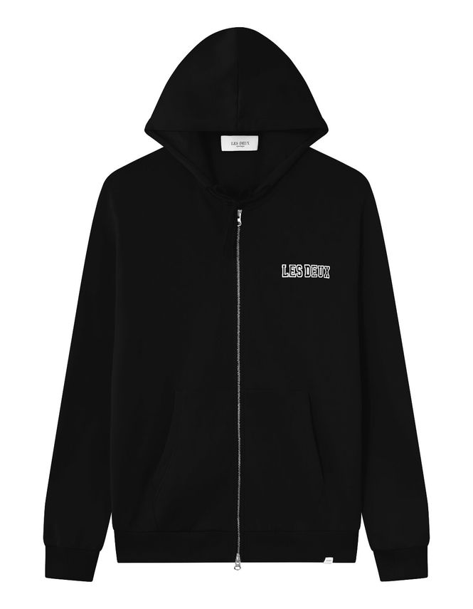 Blake Zipper Hoodie fra Les Deux - Praktisk og Stilet