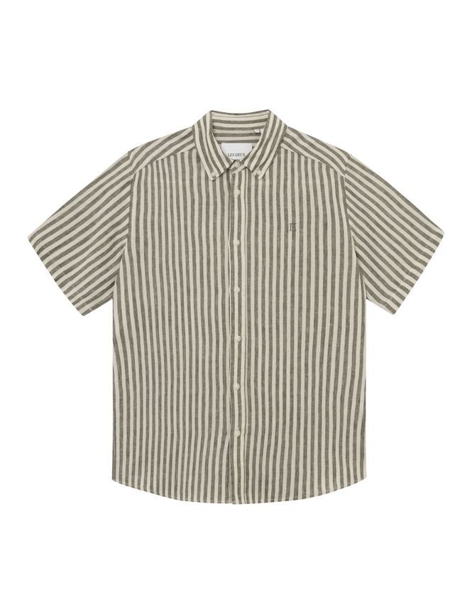 Kris Linen Ss Shirt fra Les Deux