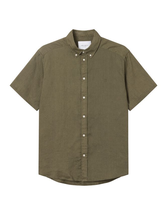 Kris Linen Ss Shirt fra Les Deux