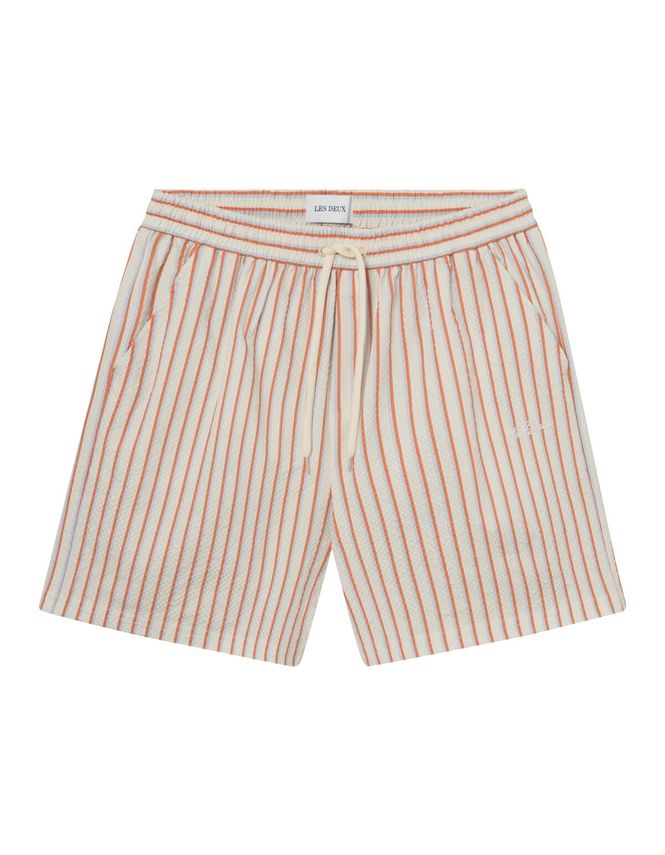 Stan Stripe Seersucker Swim Shorts fra Les Deux