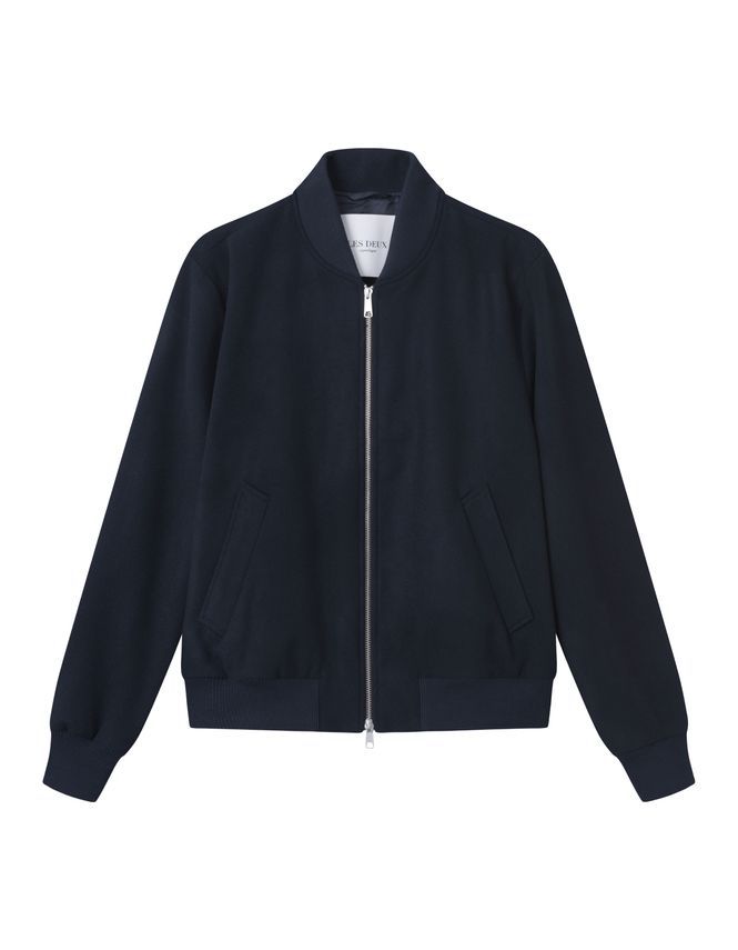Mitch Wool Bomber Jacket fra Les Deux