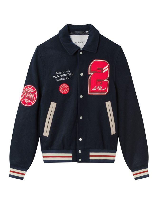 Varsity Wool Jacket 2.0 fra Les Deux