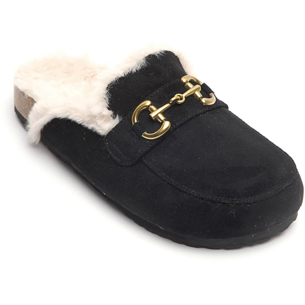 Clementine Dame Loafers 6669   Black fra Shoes