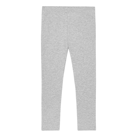 Rib Leggings i Meleret Grå fra Birkholm - Høj Kvalitet!