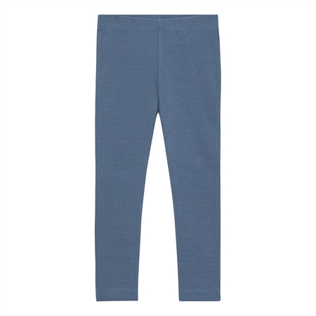 Rib Leggings Indigo Blå fra Birkholm