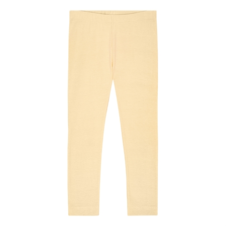 Rib Leggings Solskins Gul fra Birkholm