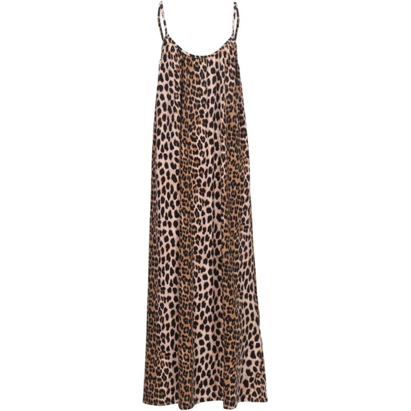 Sød sommerkjole i leopardprint fra Liberté
