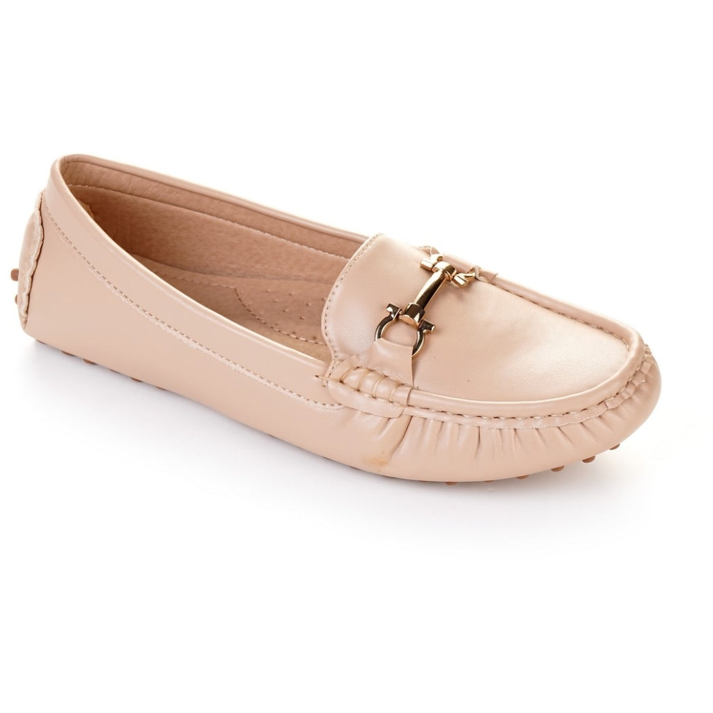 Lin Loafers 8088   Apricot fra Shoes