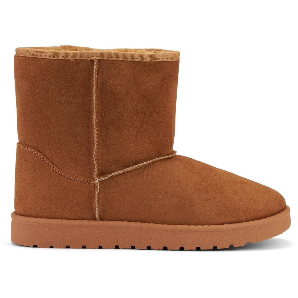 Lina Dame Bamsestøvle 6417   Camel fra Shoes