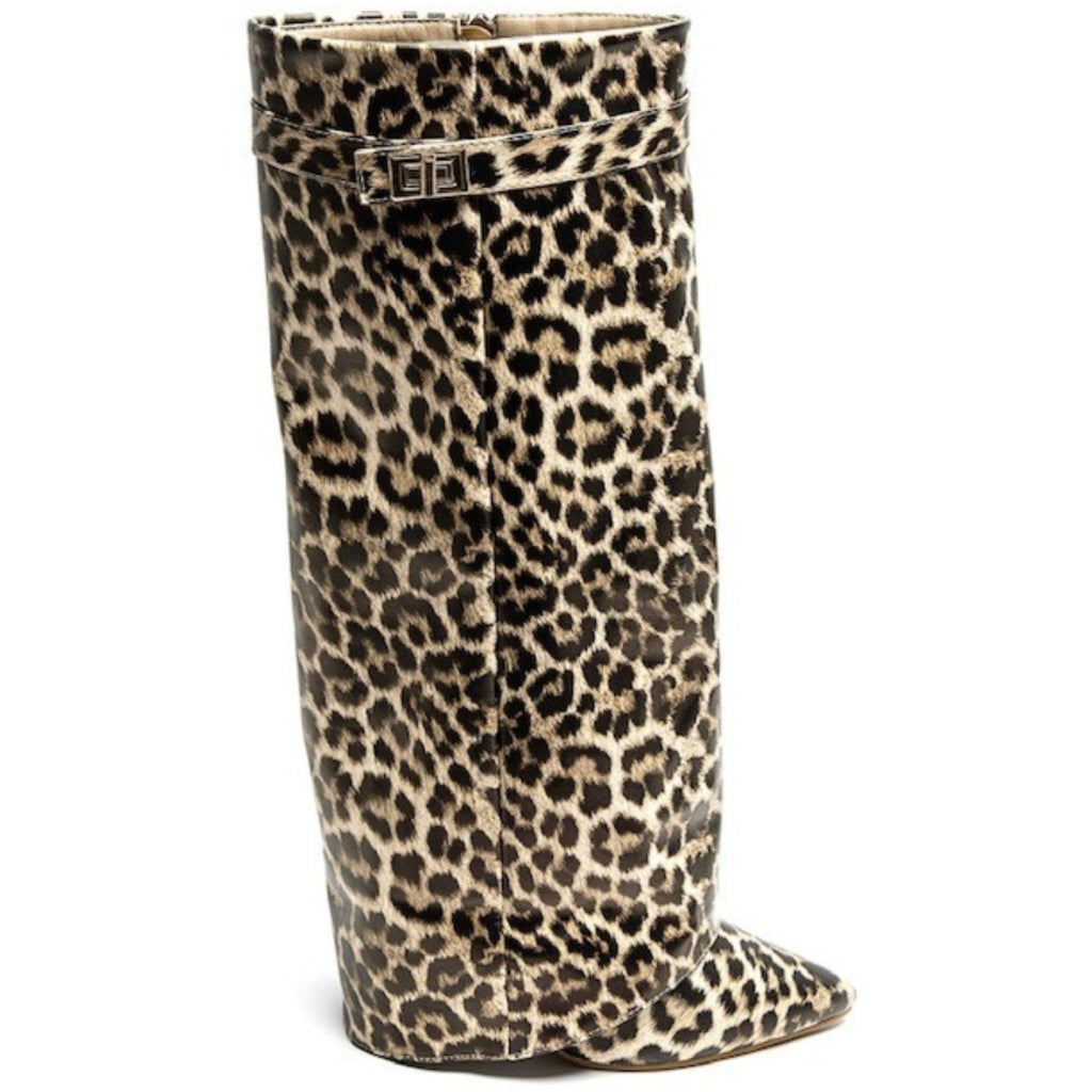 Luc Dame Støvler 8623a Leopard fra Shoes