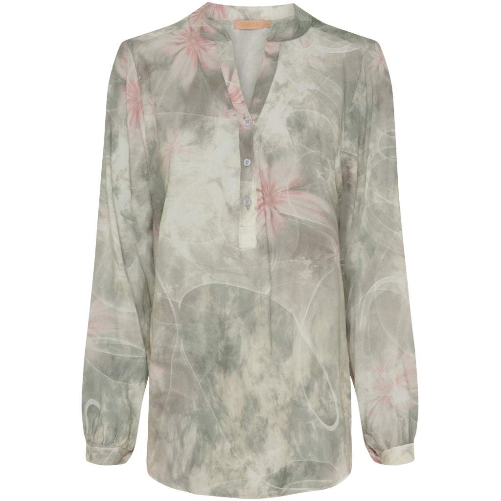 Dame Bluse Mdcastrid 8128   Grigioph500 fra Marta Du Chateau
