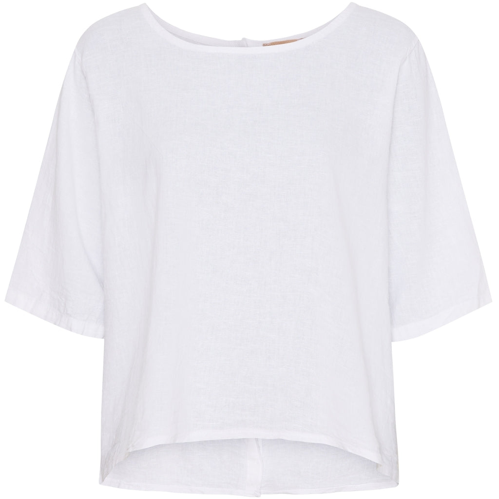 Dame Bluse 83428   White New fra Marta Du Chateau