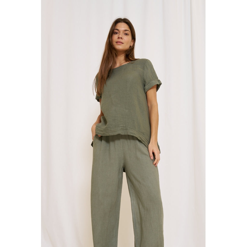 Dame Bluse Mdcnatalie   Military2828 fra Marta Du Chateau