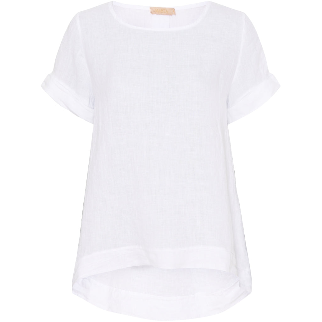 Dame Bluse Mdcnatalie   White fra Marta Du Chateau