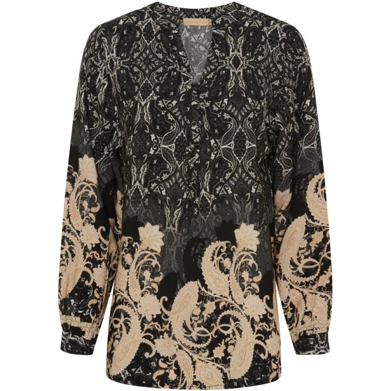 Dame Bluse Mdcastrid 8128   Nero3277 fra Marta Du Chateau