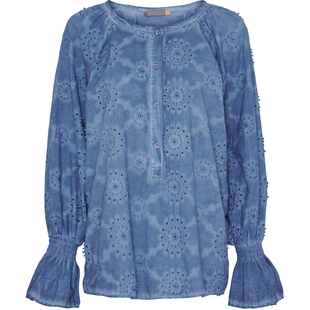 Dame Bluse Mdcbianca   Jeans Cold Wash fra Marta Du Chateau