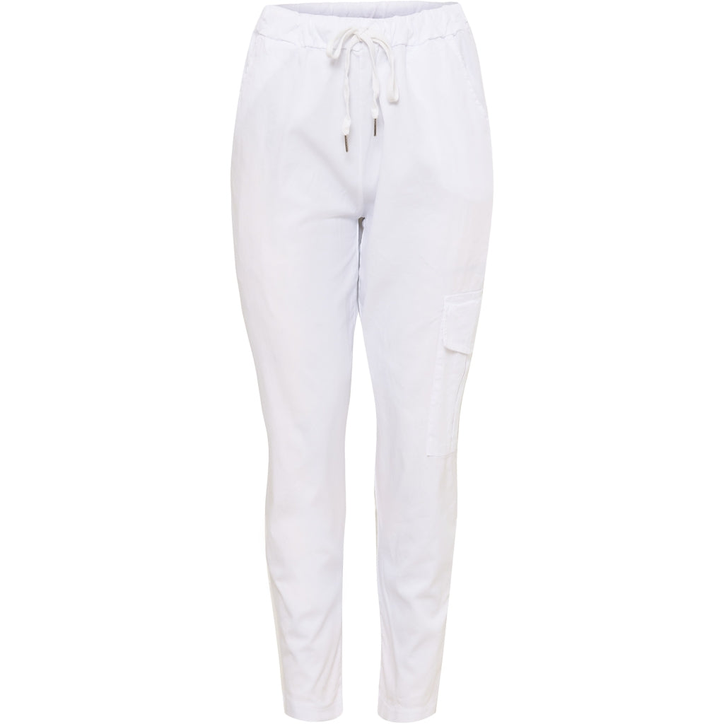 Dame Bukser 62368   White fra Marta Du Chateau