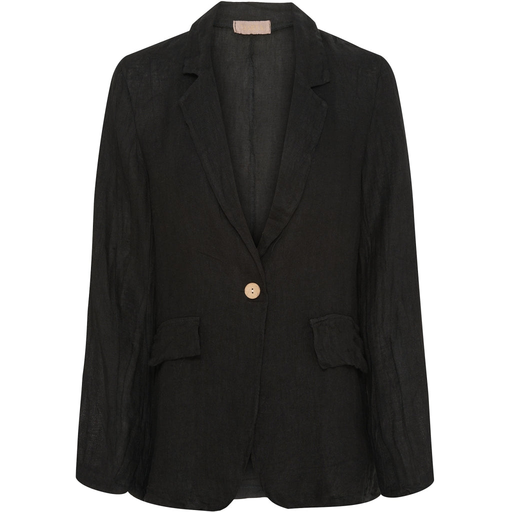 Dame Jakke 93548   Black fra Marta Du Chateau