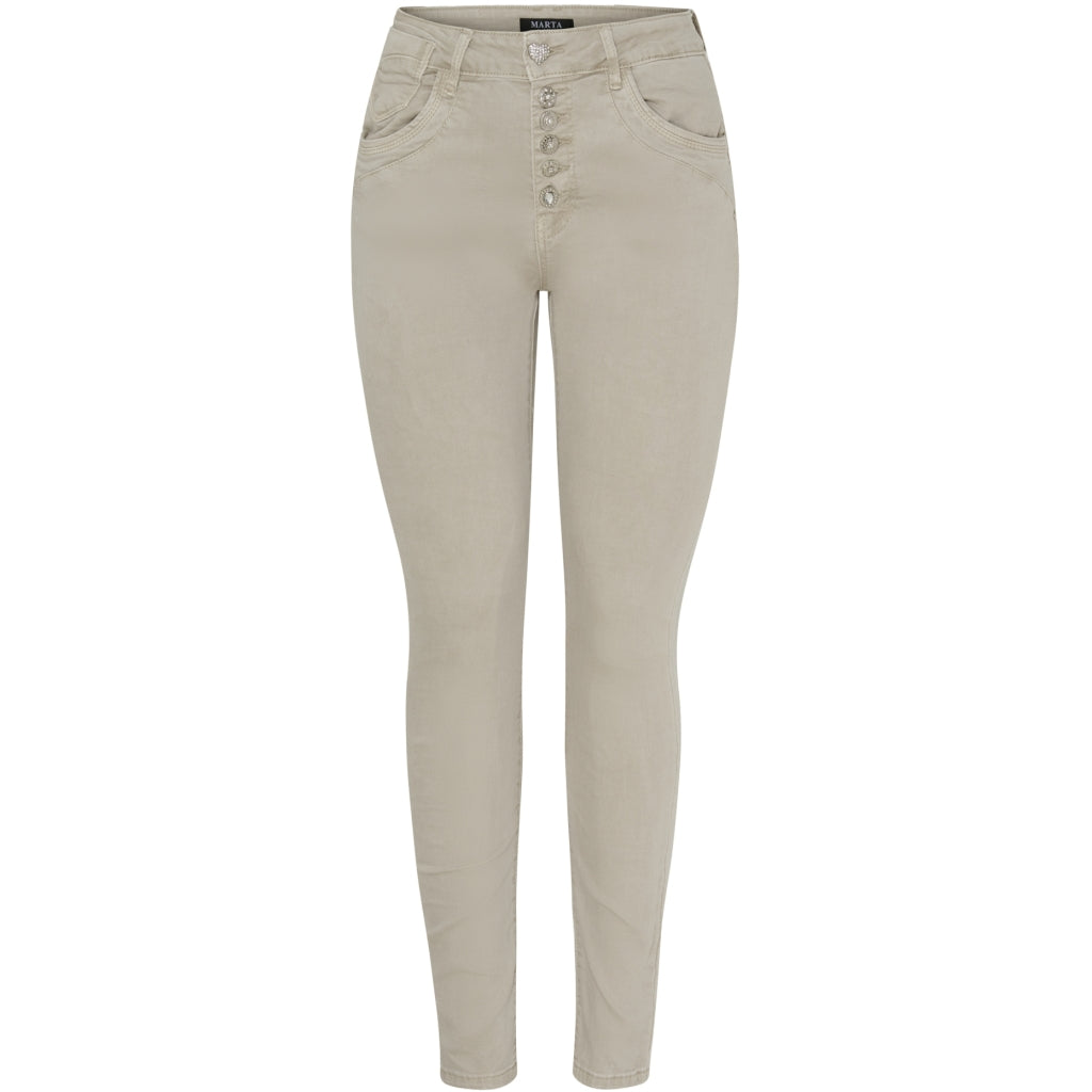 Dame Jeans Emma 2665 14 Denimbeige fra Marta Du Chateau
