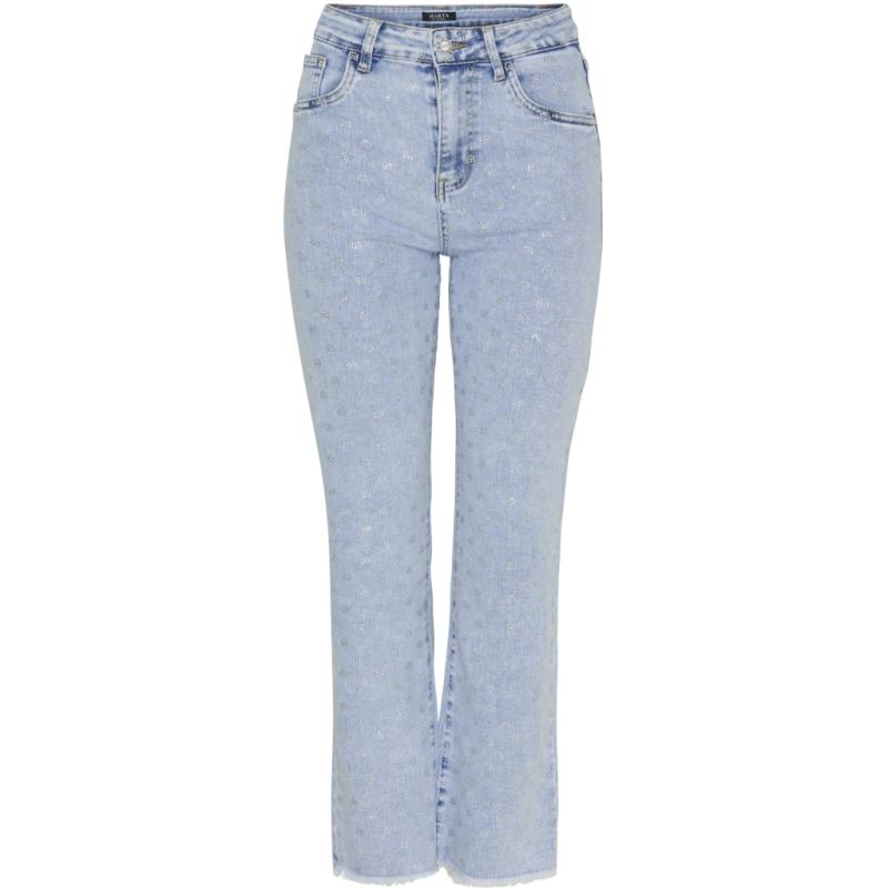 Damejeans Mdcadelita i denim fra Marta Du Chateau
