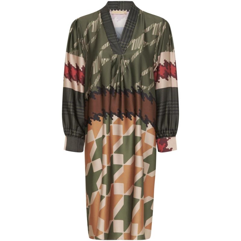 Dame Kjole 352222   Military fra Marta Du Chateau