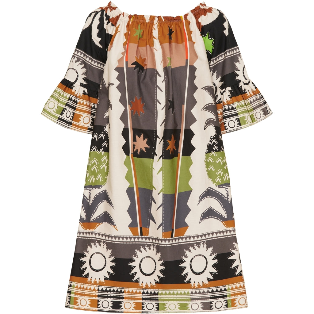 Dame Kjole Mdcclaudia 28843   Tribal Print fra Marta Du Chateau