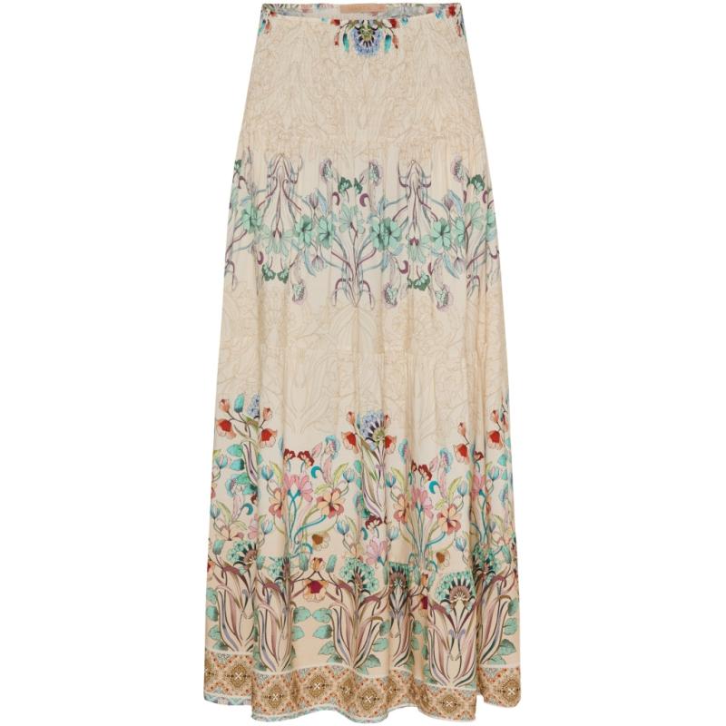 Dame Nederdel 5201   361tpzprintbeige fra Marta Du Chateau