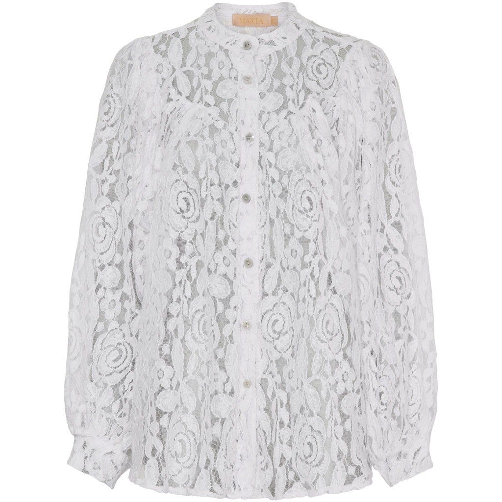 Dame Skjorte Mdcofelia   White1 fra Marta Du Chateau