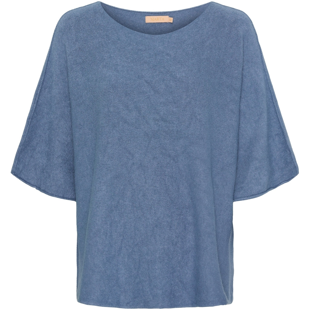 Dame Strik Mdcsia 5003   Jeans1157 fra Marta Du Chateau