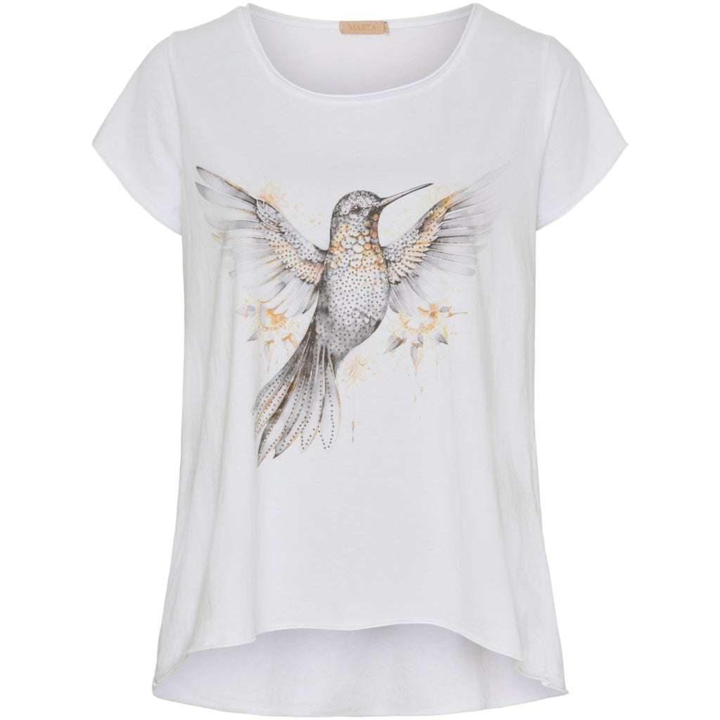 Dame T Shirt Mdcmarie 1535 Greybird fra Marta Du Chateau