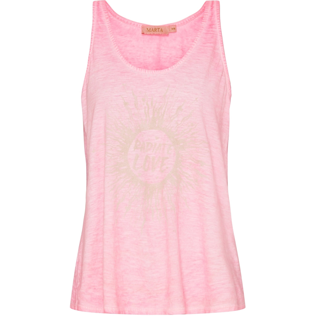 Dame Top 5667   Pink fra Marta Du Chateau