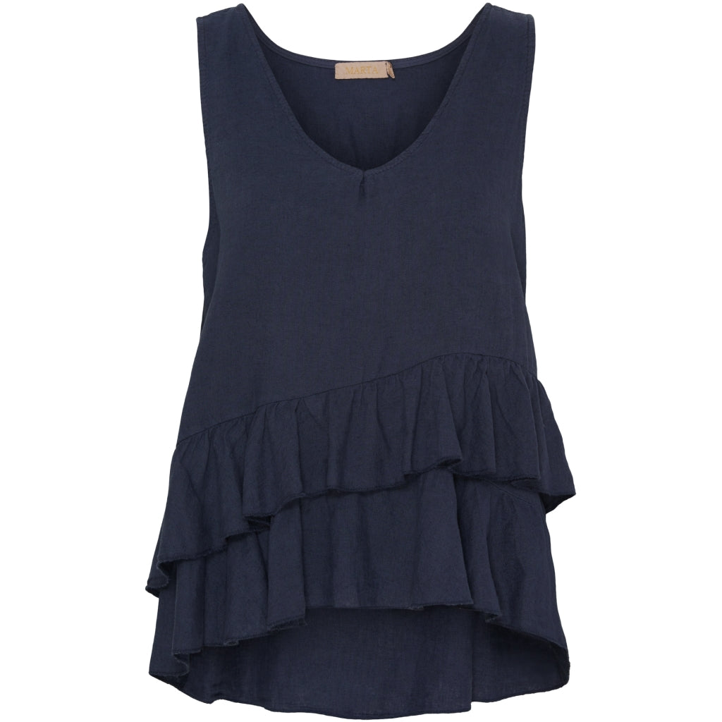 Dame Top 84511   Navy5512 fra Marta Du Chateau