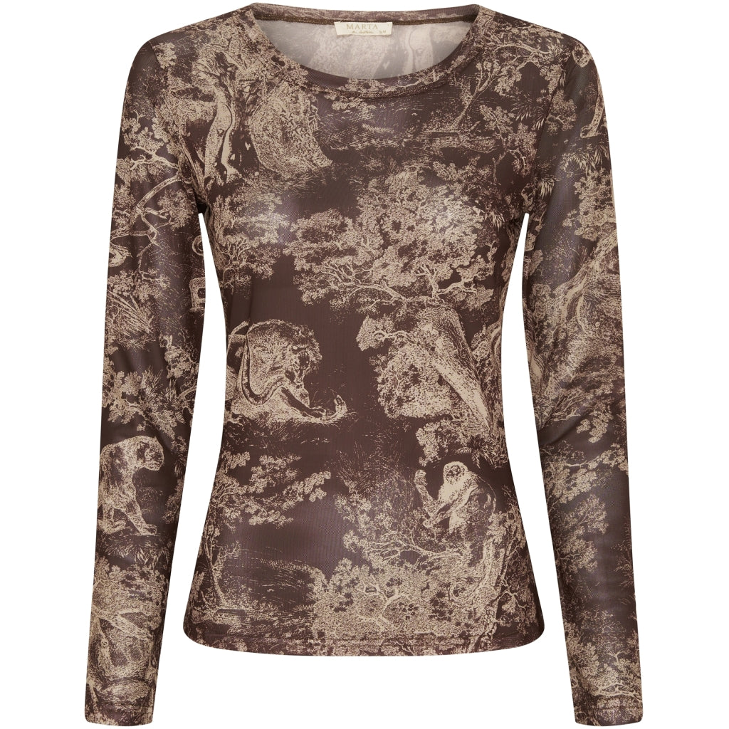 Dame Top Mdcnina 120   Print5 fra Marta Du Chateau