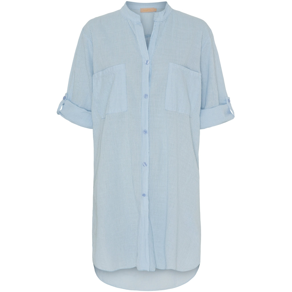 Dame Tunika 1665 23   Lightblue fra Marta Du Chateau