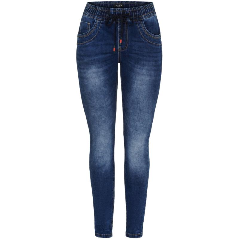 Dame Bukser Mdcarcelia Mdc177 26174   Dark Blue Denim fra Marta Du Chateau