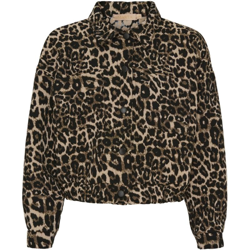 Dame Jakke Mdcpaulina 3947   Leopard fra Marta Du Chateau
