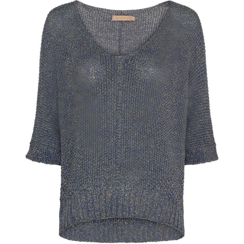 Dame Strik Mdcliliane 23252   Jeans3989 fra Marta Du Chateau